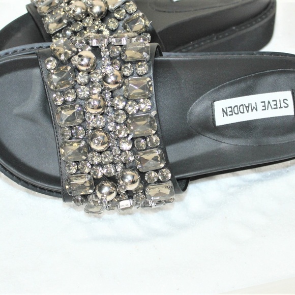 STEVE MADDEN "Pebbles" Jeweled Sandals-SZ. 6-NWOT - Picture 5 of 7